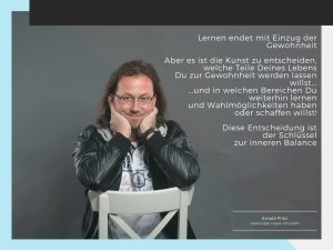 Lernen oder Gewohnheit